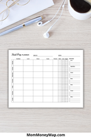 Meal Prep Planner Printable PDF