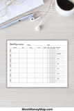 Meal Prep Planner Printable PDF