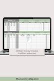 google sheets travel planner aesthetic