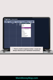 dark theme expense tracker excel spreadsheet