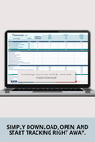 hiring movers planner with quote tracker Excel instant download
