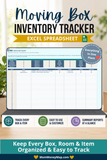 moving box inventory template excel