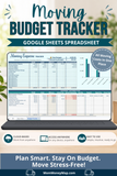 moving planner with budget tracker