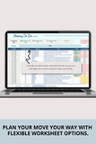 Moving with Kids Checklist Google Sheets Spreadsheet