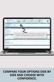 compare 3 moving quotes excel spreadsheet