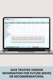 movers hiring bundle checklist and tracker Excel download
