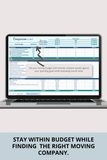 editable movers comparison worksheet