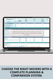 moving estimate tracker google sheets