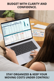 moving budget checklist template