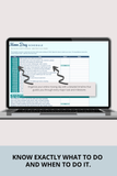 digital moving planner google sheets