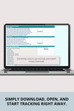 moving itinerary google sheets