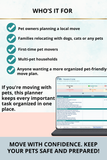 pet travel checklist for moving
