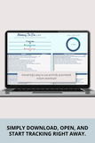 child friendly moving day timeline tracker xls