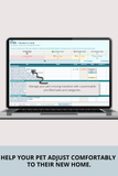 google sheets pet relocation planner