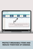smart label moving box tracker spreadsheet