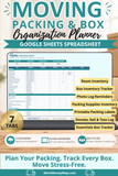 moving organization spreadsheet