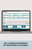 all phases moving planner Excel spreadsheet instant download
