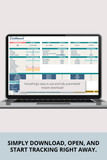 moving planner Excel spreadsheet no experience needed 