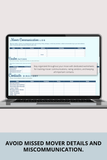 moving planner with budget checklist and timeline