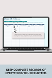 google sheets moving planner template