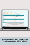 moving house utility notification tracker Excel template
