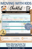 moving checklist for parents and children