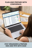 family relocation planning template