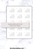 printable multiplication math drills grade 4