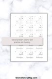 math worksheets 2 digit multiplication printable pack