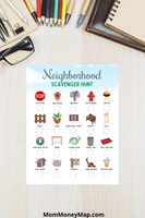 printable scavenger hunt