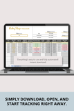 ultimate baby sleep tracker with nap windows Google Sheets
