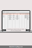 tracking spreadsheet order tracking excel template