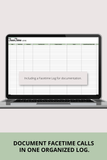 Co-parenting expense tracker spreadsheet