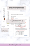 budget planner sheet