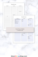 Minimalist List.pdf Minimalist Checklist Printable PDF – Simplify Your Life Guide – Mom ...