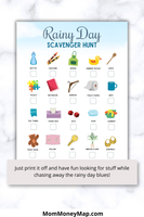 printable scavenger hunt ideas