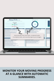 moving checklist excel with box inventory tracker