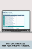 moving checklist with timeline