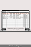 pallet sales tracker spreadsheet