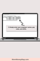 salary tracker excel with monthly summary