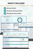 google sheets family moving checklist