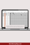 Simple intimacy log spreadsheet