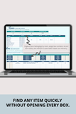 moving house all in one simple planner Excel