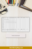 homeschool summer planner spreadsheet