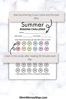 summer reading challenge for kids