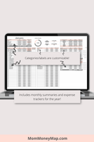 annual monthly budget template