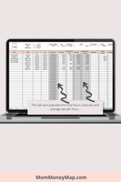 downloadable excel spreadsheet for tips tracking