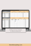 digital vacation planner orange