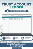 monthly trust account balance tracker