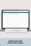 Monthly trust account reconciliation spreadsheet